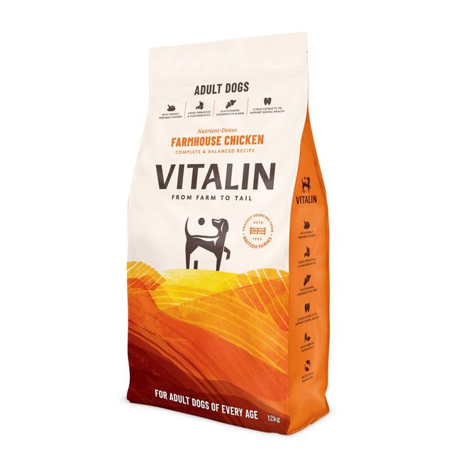 Vitalin Adult Farmhouse Chicken   12kg