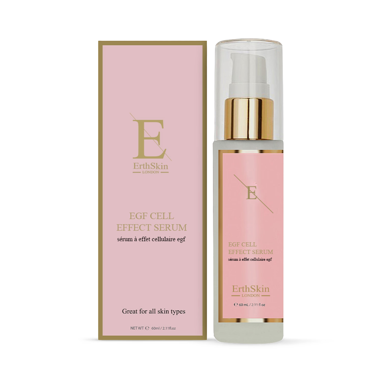 Erth Skin London serum EGF Cell Effect 60ml, imported from the UK