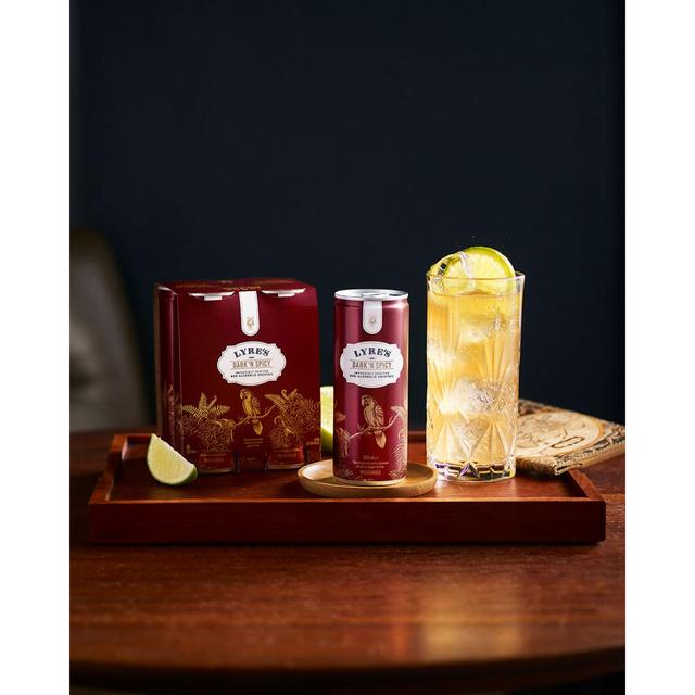 Lyre's Dark 'N Spicy   4 x 250ml GOODS M&S   