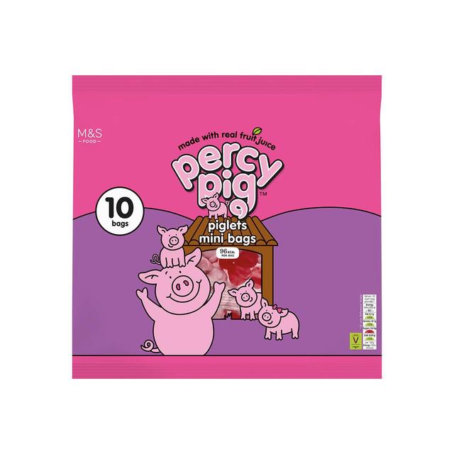 M&S Percy Piglets Mini Bag   10 x 28g