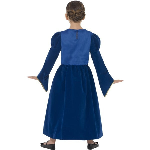 Smiffys Tudor Princess costume dress and headband - British product