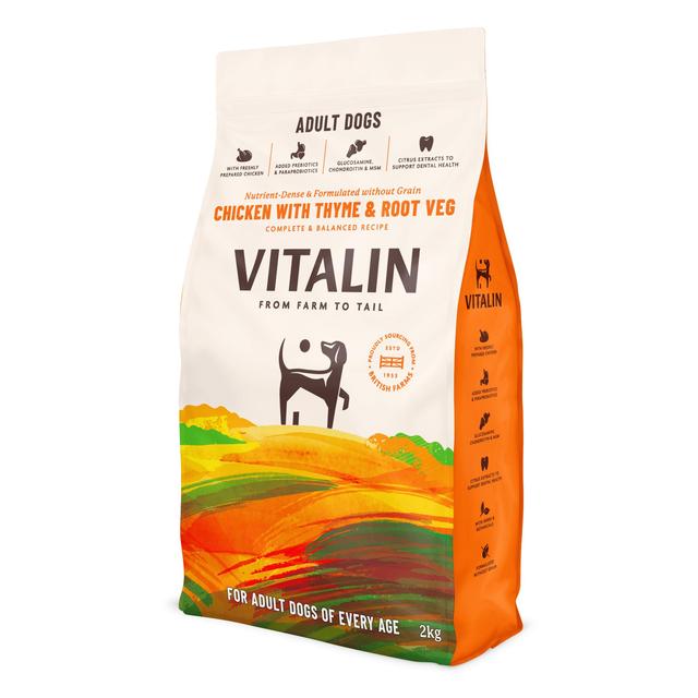 Vitalin Adult Chicken with Veg & Thyme   2kg