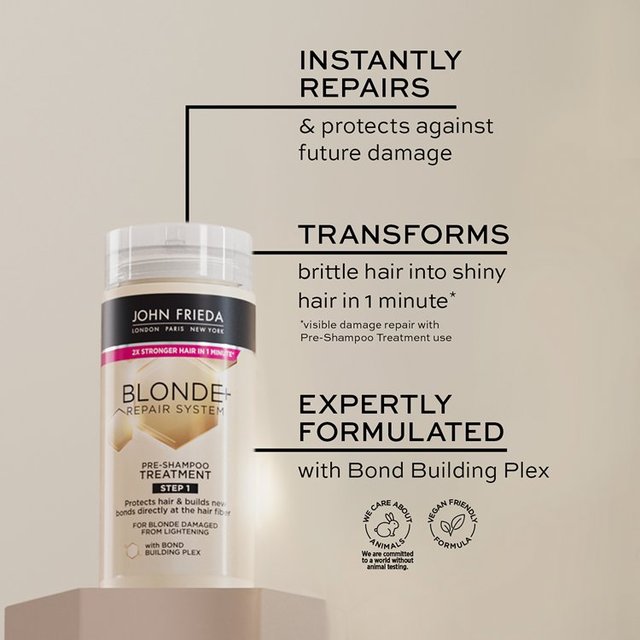 John Frieda Blond Repair System Pre-Shampoo Treatment   100ml GOODS M&S   