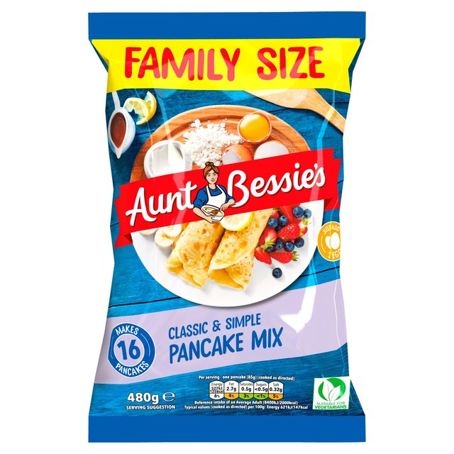 Aunt Bessie's Pancake Mix Family Size   480g