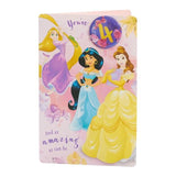 Disney Princesses 4th Birthday Card GOODS M&S   