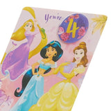 Disney Princesses 4th Birthday Card GOODS M&S   