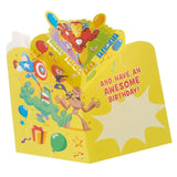 Avengers Assemble 5th Birthday Card GOODS M&S   