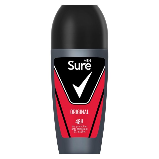 Sure Men Antiperspirant Deodorant Roll On Base Original   50ml