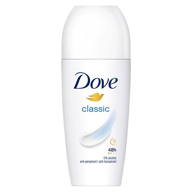 Dove Women Antiperspirant Deodorant Roll on Classic   50ml