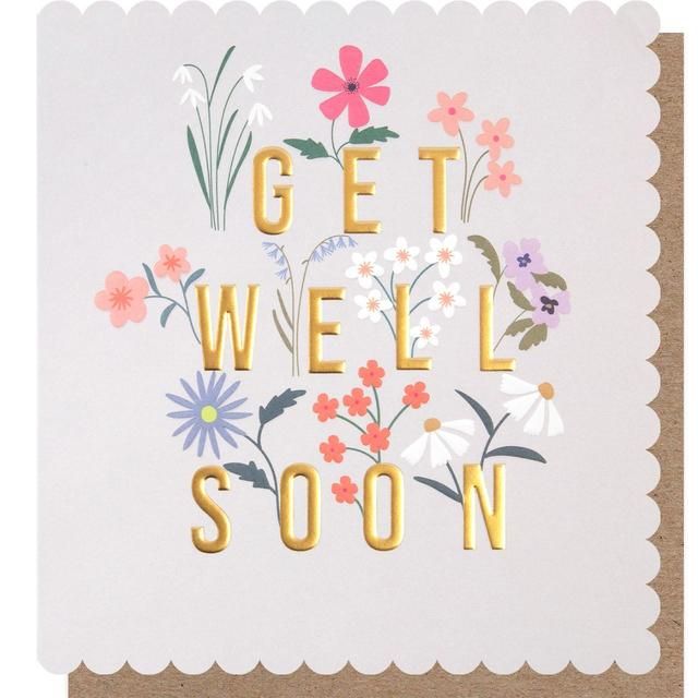 Get Well Soon Card GOODS M&S   