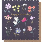 Flower Garden Birthday Card GOODS M&S   