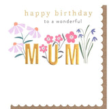 Happy Birthday To A Wonderful Mum Card GOODS M&S   