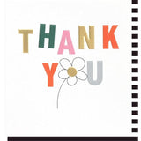 Flower Thank You Card GOODS M&S   