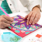 Totum Diamond Paint Notebook Flower Mandala Pink, UK version