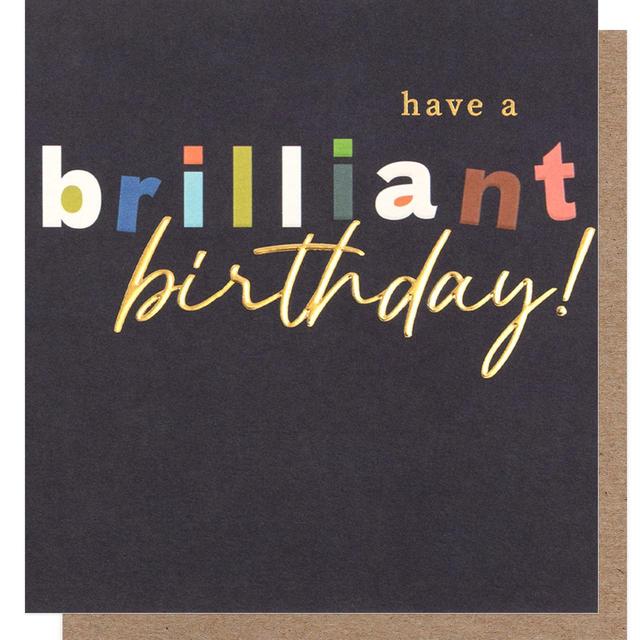 Have A Brilliant Birthday Card GOODS M&S   