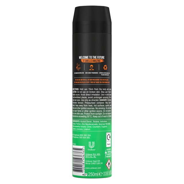 Lynx Men Deodorant Bodyspray Aerosol Jungle Fresh   250ml GOODS M&S   