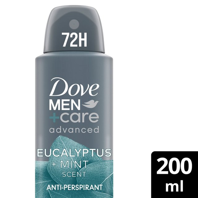 Dove Men+Care Advanced Antiperspirant Deodorant Eucalyptus and Mint   200ml GOODS M&S   