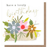 Floral Planter Birthday Card GOODS M&S   