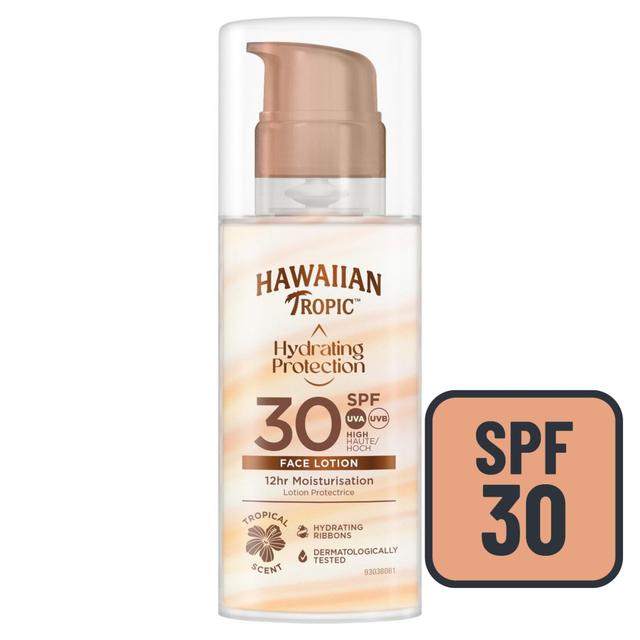 Hawaiian Tropic Face SPF 30 Sun Cream   50ml GOODS M&S   