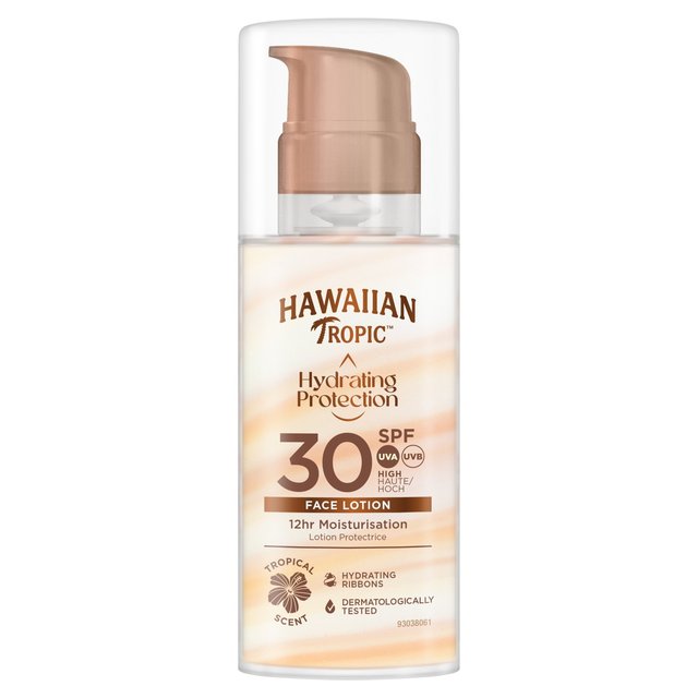 Hawaiian Tropic Face SPF 30 Sun Cream   50ml GOODS M&S   