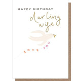 Darling Wife Birthday Card GOODS M&S   