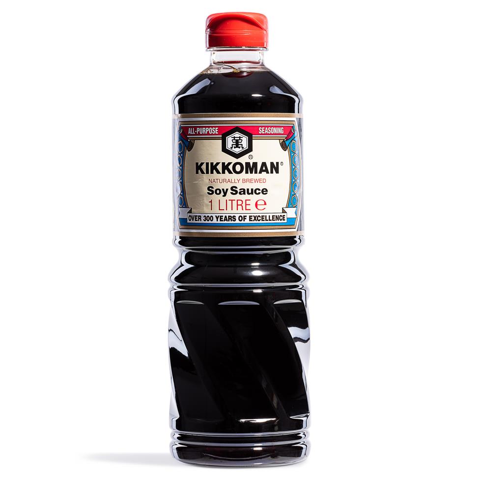 Kikkoman naturally brewed soy sauce 1L - British product