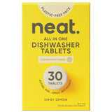 Neat All in One Dishwasher Tablets Lemon 30s   30 per pack GOODS M&S   