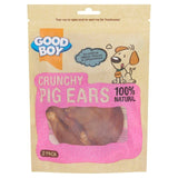 Good Boy Pigs Ears Dog Treats   2 per pack GOODS M&S   