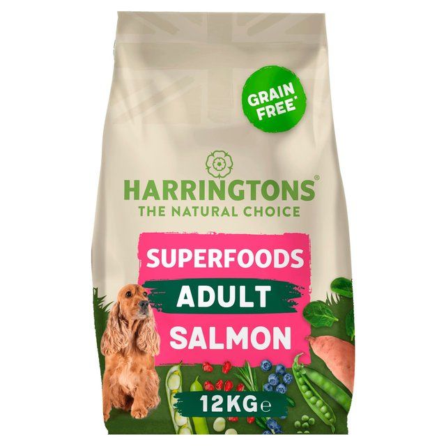 Harringtons Grain Free Superfoods Salmon Dry Dog Food   12kg GOODS M&S   