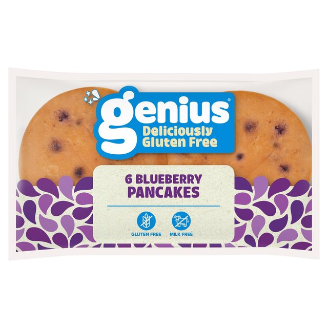 Genius Deliciously Gluten Free Blueberry Pancakes   198g GOODS M&S   