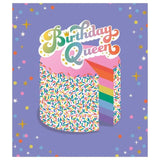 Birthday Queen Cake Birthday Card