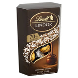 Lindt LINDOR 70% Dark Chocolate Truffles Box   200g GOODS M&S   