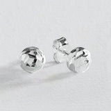 Revere diamond-cut stud earrings (British brand)