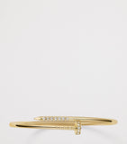 Cartier Juste Un Clou yellow gold diamond bracelet (British brand)