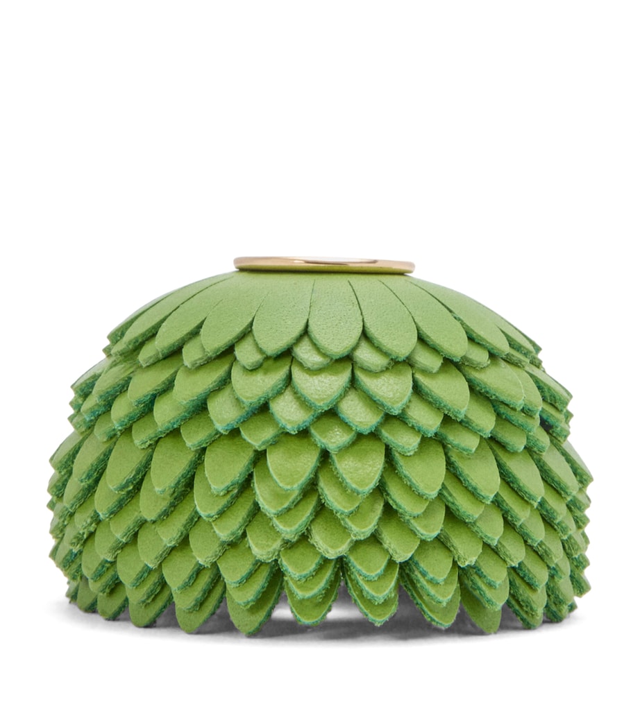 LOEWE calfskin flower personalisation charm - British product