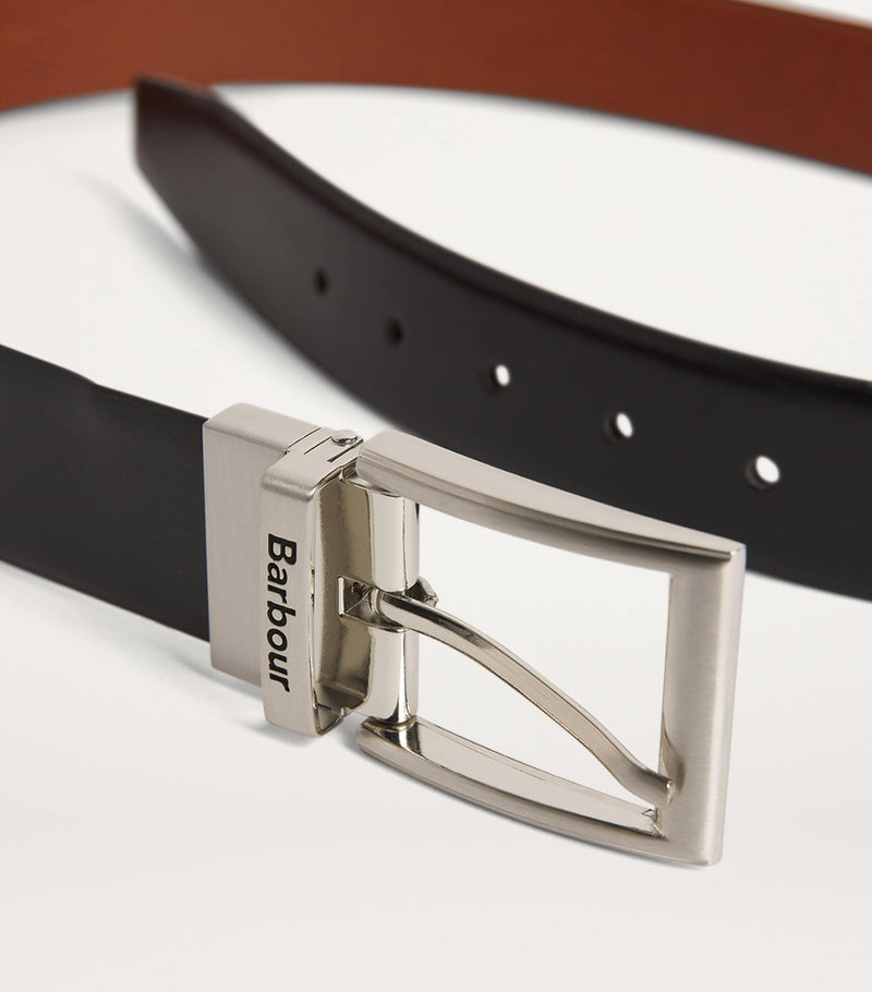 Barbour reversible leather belt - British product