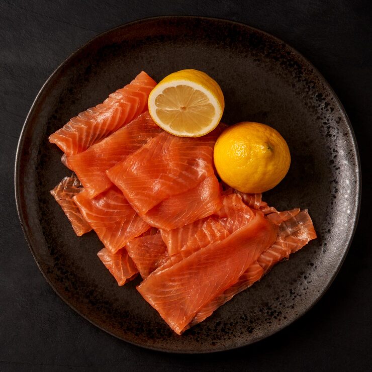 Goldstein Kosher For Passover Long Sliced Smoked Salmon 2 x 420g