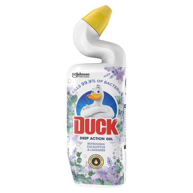 Duck Deep Action Gel Toilet Liquid Lavender & Eucalyptus   750ml GOODS M&S   