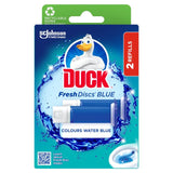 Duck Toilet Fresh Disc Duo Refills Blue   2 x 36ml GOODS M&S   