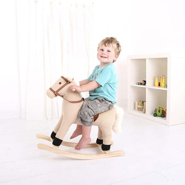 Bigjigs Toys Cord Rocking Horse GOODS Superdrug   