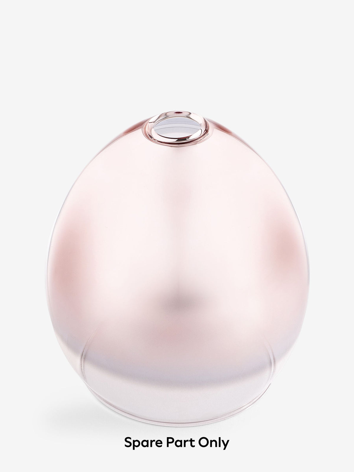 Bella rose gold small glass shade spare part, UK version