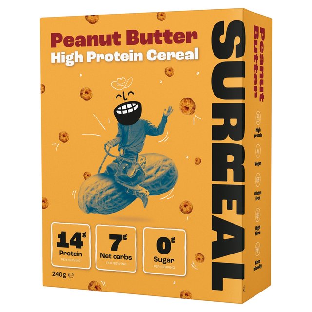 Surreal High Protein Low Sugar Peanut Butter Cereal   240g GOODS M&S   