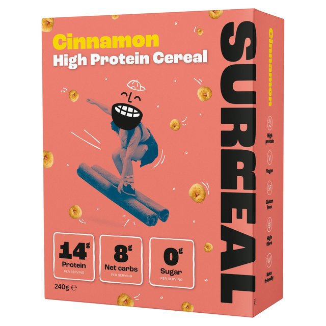 Surreal High Protein Low Sugar Cinnamon Cereal   240g