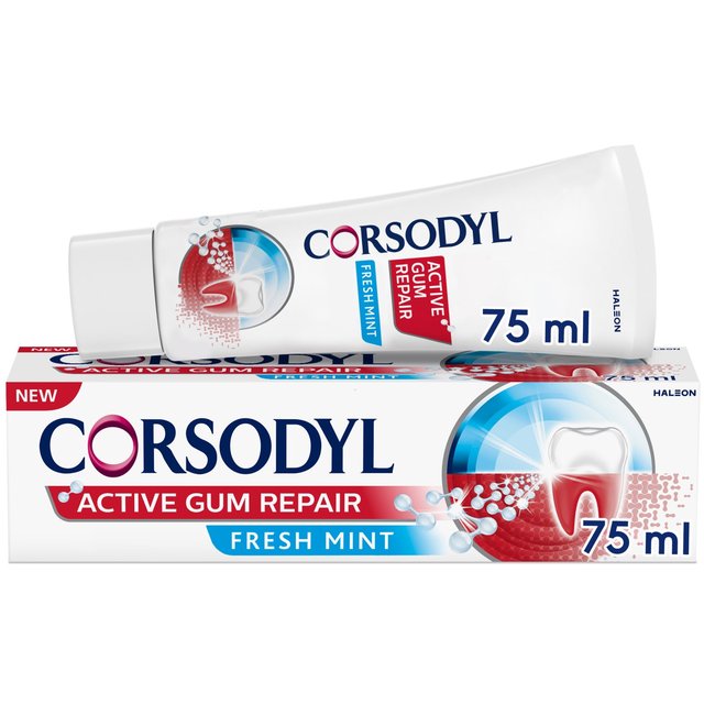 Corsodyl Active Gum Repair Toothpaste Fresh Mint   75ml GOODS M&S   