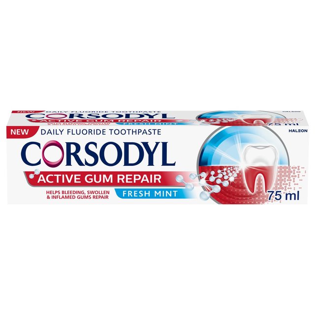 Corsodyl Active Gum Repair Toothpaste Fresh Mint   75ml GOODS M&S   