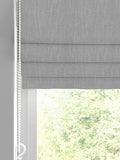 Laura Ashley Swanson Roman blind in grey, imported from the UK