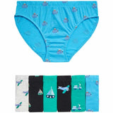 M&S Boys Pure Cotton Transport Briefs 7 Pack 2-8 Years GOODS M&S   