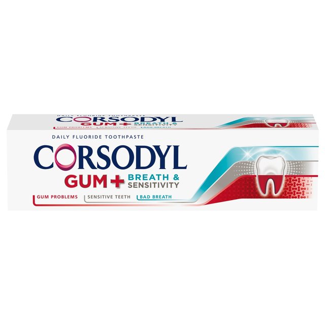 Corsodyl Gum+ Breath & Sensitivity Toothpaste   75ml GOODS M&S   