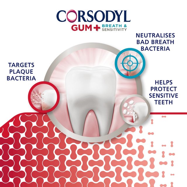 Corsodyl Gum+ Breath & Sensitivity Toothpaste   75ml GOODS M&S   