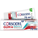 Corsodyl Gum+ Breath & Sensitivity Toothpaste Whitening   75ml GOODS M&S   